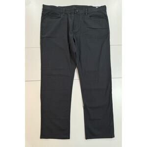 English Laundry Mens Pants Straight Leg Gray Stretch Fabric Size 40 x 32 (23)
